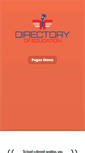 Mobile Screenshot of directoryofeducation.org